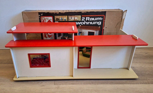 Puppenhaus vero zimmer holz - puppenhaus,