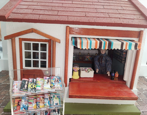 Reich bestückter kiosk - kiosk,