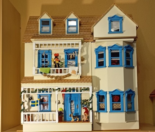 Puppenhaus holz mit toller - holz,
