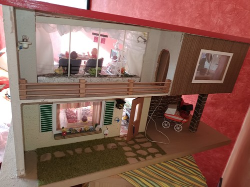 Puppenhaus aus den - 60, ihre