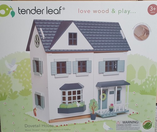 Puppenhaus tender leaf - leaf, doll