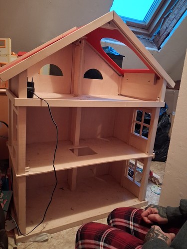 Goki puppenhaus etagen holz - puppenhaus,