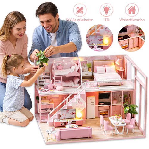 Miniatur haus puppenhaus - miniatur,