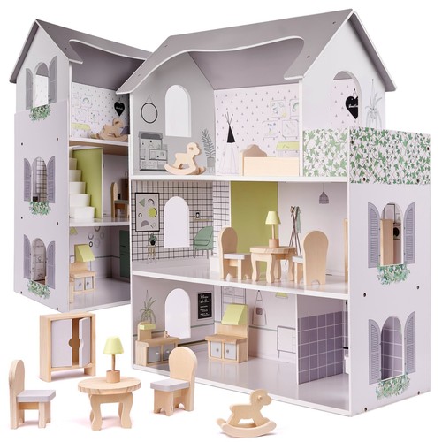 Puppenhaus holz lulilo peonio - holz,