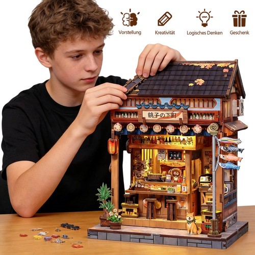 Miniatur puppenhaus kit led - miniatur,