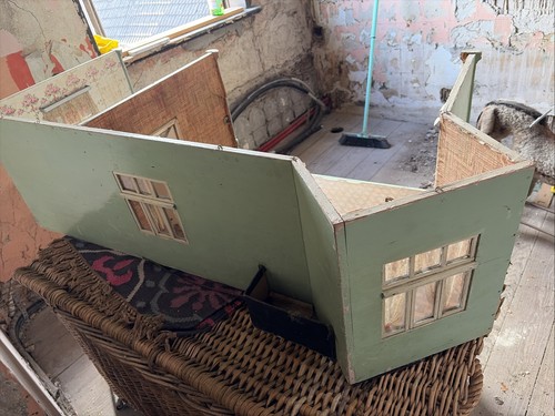 Puppenhaus puppenstube antik - puppenhaus,