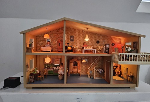 Holz puppenhaus stockwerke - puppenhaus, 5
