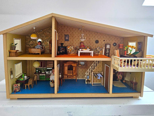 Holz puppenhaus stockwerke 5 - stockwerke,