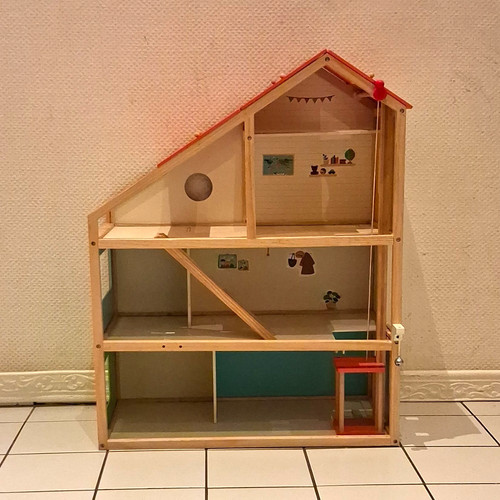 Holz puppenhaus stöckig 4 - 2-stöckig,,