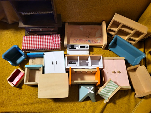 Puppenhaus möbel set lot - möbel-set,