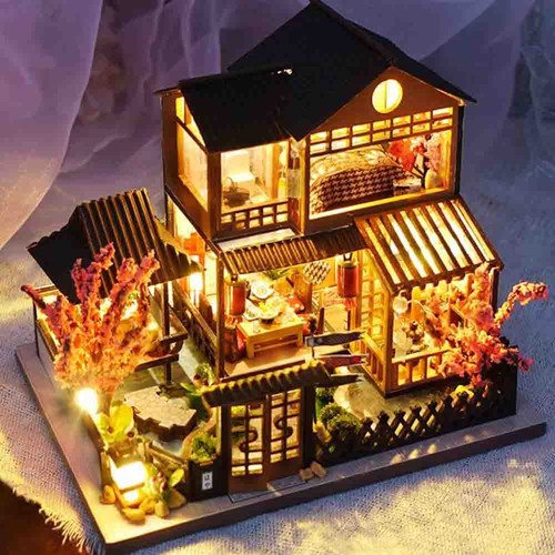 Led miniatur puppenhaus - led,