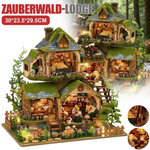 Diy miniatur puppenhaus - miniatur,
