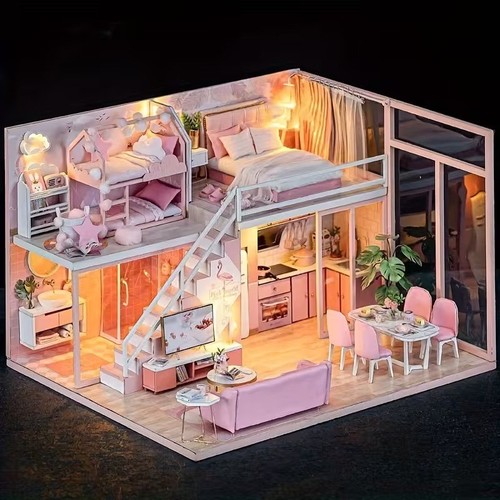 Puppenhaus holz kinder - kinder, doll