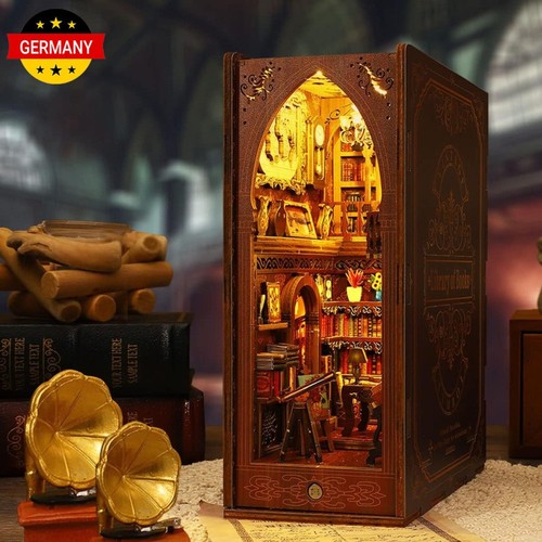 Diy book nook kit puppenhaus - nook,