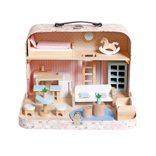 Koffer apartment puppen - apartment,