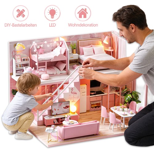 Miniatur puppenhaus kit - miniatur,