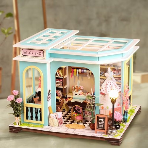 Diy miniatur puppenhaus - miniatur,