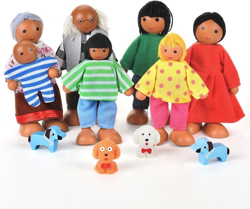 Puppenhaus spielset stück - spielset, 11