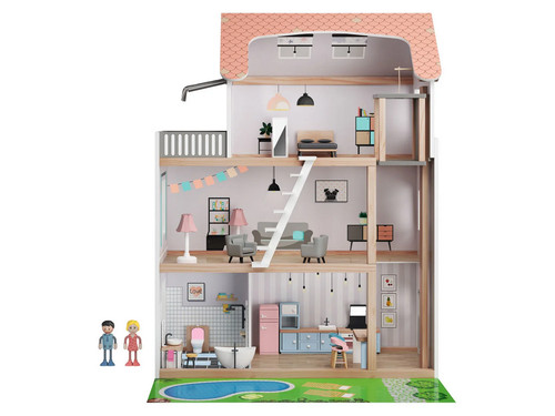 Xxl puppenhaus dollhaus set - xxl,