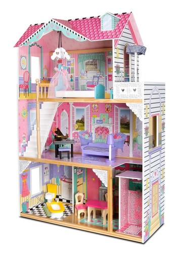 Bayagu puppenhaus aus holz mit - holz,
