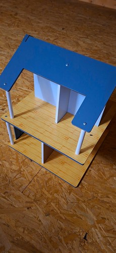 Holz puppenhaus 2 - puppenhaus,