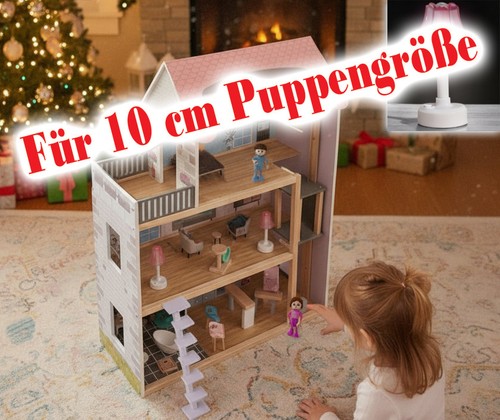 Puppenhaus holz teilig mit - 51-teilig,