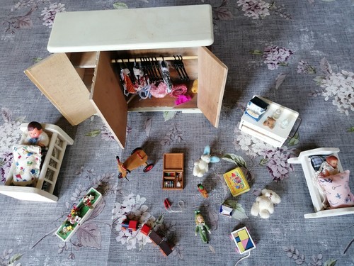 Puppenhaus baby zimmer - puppenhaus,