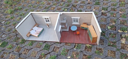 Alte puppenzimmer mit - alte,