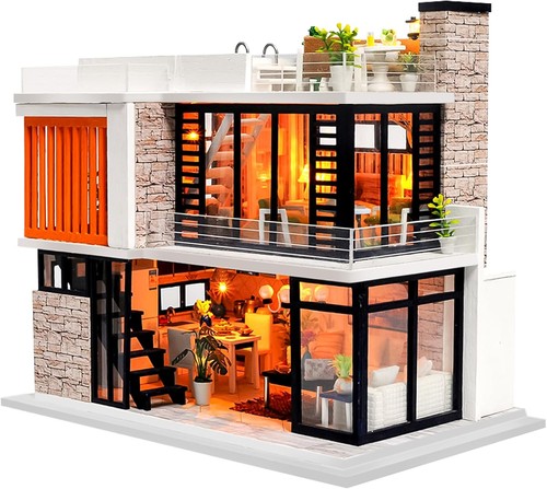 Miniatur haus moderne villa - haus,